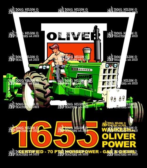 Apparel - Classic Oliver 1655 Row Crop, Wide Front - TD 41D, TD